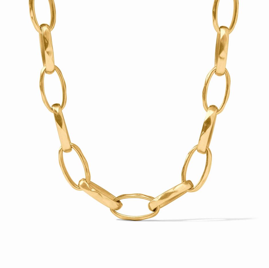 Julie Vos Solara Link Necklace-Gold