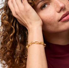 Load image into Gallery viewer, Julie Vos Solara Link Bracelet-Gold
