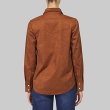 Load image into Gallery viewer, Dear John Star Shirt-Chocolate
