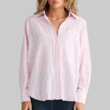 Load image into Gallery viewer, Talisman Yellowstone Shirt-Pink Stripe
