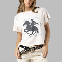 Load image into Gallery viewer, All Us Take Me Away Hi-Lo Tee-Natural
