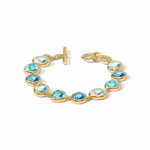 Load image into Gallery viewer, Julie Vos Kaleidoscope Tennis Bracelet-Bahamian Blue
