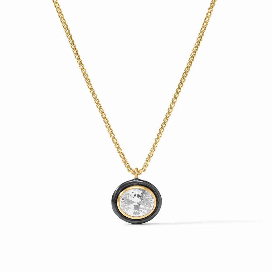 Julie Vos Tribeca Delicate Necklace-Cubic Zirconia