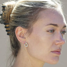 Load image into Gallery viewer, Tat2 Designs Mini Trinity Earrings-Mixed Metal
