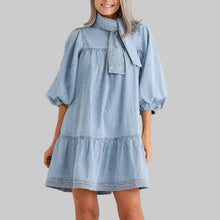 Load image into Gallery viewer, Brave + True Zelda Dress- Vintage Mid Wash
