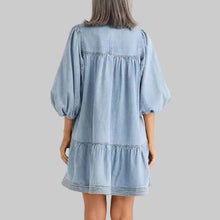 Load image into Gallery viewer, Brave + True Zelda Dress- Vintage Mid Wash
