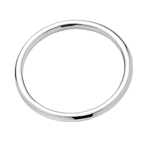 Smooth Sterling Bangle