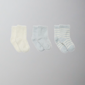 Barefoot Dreams Infant Socks Sets-Blue