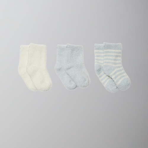 Barefoot Dreams Infant Socks Sets-Blue