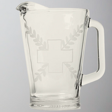 Load image into Gallery viewer, Jan Barboglio Imperio Pitcher with Cross &amp; Laurel
